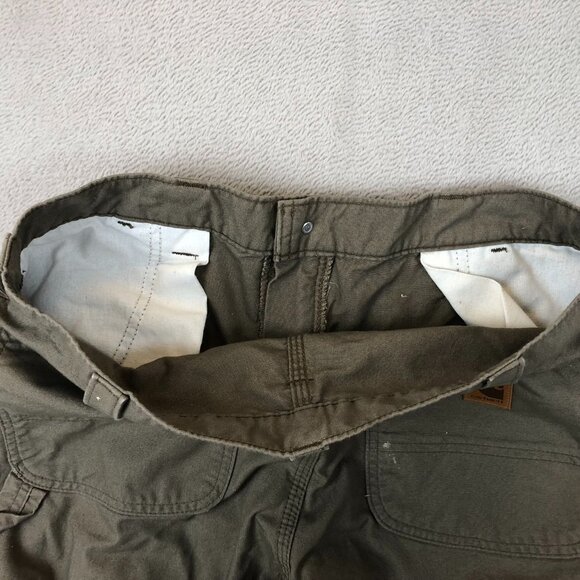 Carhartt Men's Cargo Work Pants 32x30 Measured Cotton - Picture 10 of 12